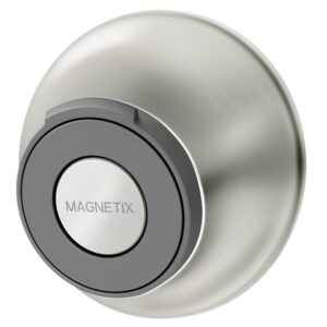 Moen 26100EPSRN Engage Magnetix 3.5-Inch Six-Function Handheld Showerhead with 186117SRN Magnetix Remote Dock, Spot Resist Brushed Nickel