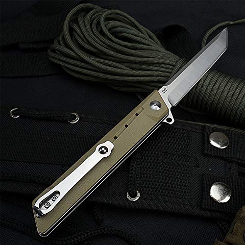 AuRiver Pocket Knife, EDC Folding Knife Everyday Carry, Sharp Satin Blade, Great for Paring, Hunting and Camping, Ideal Gifts for your Family