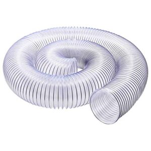 pvc dust collection hose (4.0 inch diameter x 10 feet length)
