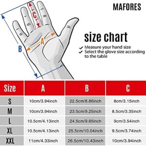 MAFORES Level 9 Cut Resistant Glove, Grey, Large