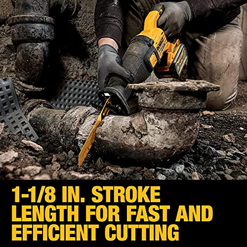 DEWALT FLEXVOLT 60V MAX* Reciprocating Saw, Cordless Kit (DCS389X2)