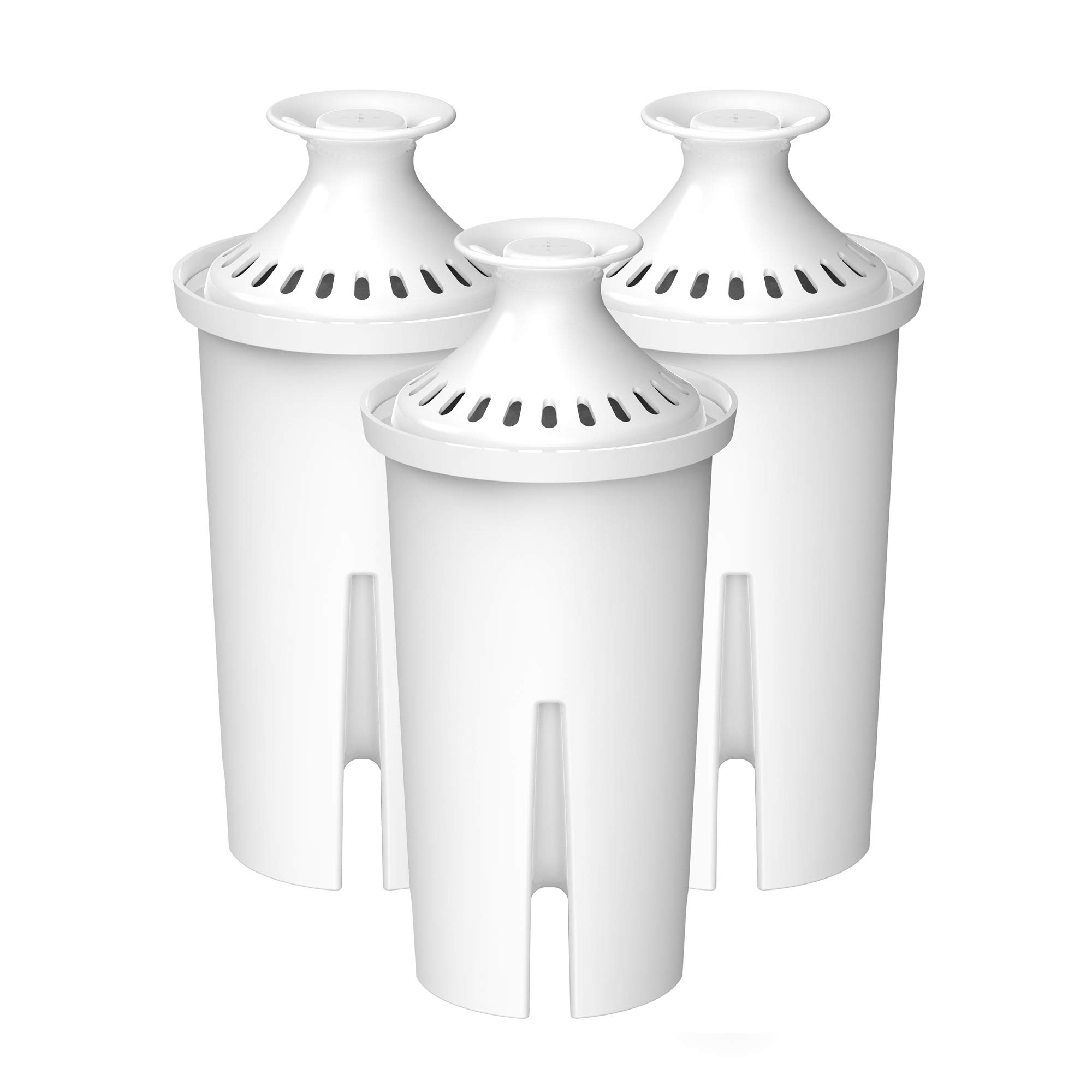 AQUA CREST NSF Certified Pitcher Water Filter, Replacement for Brita® Filters, Pitchers, Dispensers, Brita® Classic OB03, Mavea® 107007, 35557, and More (Pack of 3)