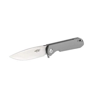 Firebird GANZO FH41-CG Pocket Folding Knife D2 Steel Blade G10 Handle with Clip Hunting Fishing Camping Outdoor EDC Knife (Grey)