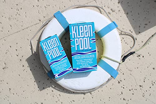 KLEEN POOL 6 Month Pool Algaecide - 1/2 Gallon Treats 7.5k-15k Gallon Pool