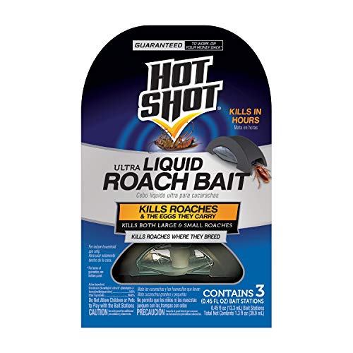 Hot Shot Ultra Liquid Roach Bait, 3-count