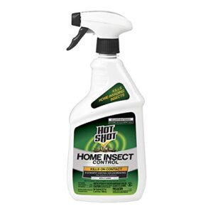 hot shot home insect control 24 ounces, ready-to-use formula, kills home-invading insects