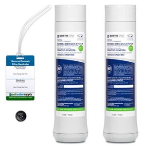 7287506 - northstar reverse osmosis pre and post filter set with battery and filter change reminder tag