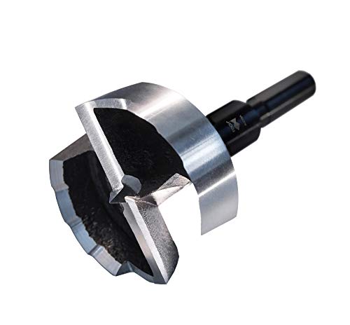 Fisch FSA-367543 Black Shark Forstner Drill Bit 1/2" Diameter, Forged Steel, Made in Austria