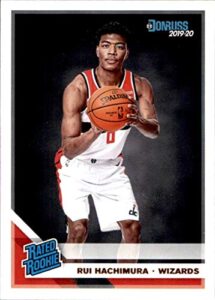 2019-20 donruss basketball #208 rui hachimura rc rated rookie official nba trading card by panini ame