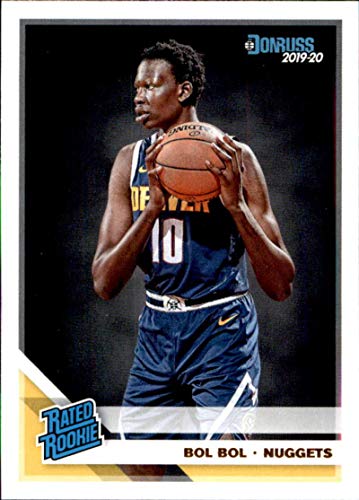 2019-20 Donruss Basketball #234 Bol Bol Denver Nuggets RC Rated Rookie Official NBA Trading Card by Panini America