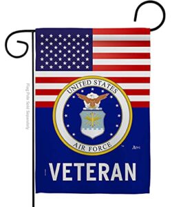 us air force veteran flag home decorations official armed forces usaf american flags for outside house banner garden remembrance retire military memorabilia memorial wall art lawn porch room poster veteran gifts gifts made in usa