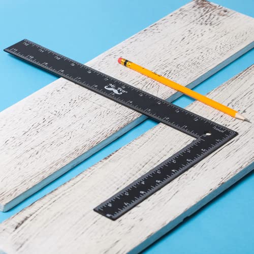 Mr. Pen- Carpenter Square, Framing Square, 8 inch x 12 inch , Carpenters Square , Right Angle Ruler, Framing Tools, L Shape Ruler, Metal Square, Steel Square