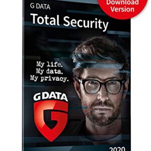 G DATA Total Security 2020 | 10 Devices - 1 Year| Protection, Firewall, Backup | Win, Mac, iPad & Android | Code
