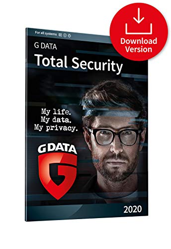 G DATA Total Security 2020 | 10 Devices - 1 Year| Protection, Firewall, Backup | Win, Mac, iPad & Android | Code