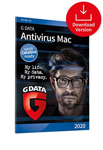 G DATA Antivirus Mac 2020 | 5 Macs | 1 Year | Anti-virus for Apple Mac, Macbook, iMac, macOS Catalina | Online Code