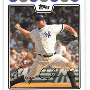 2008 Topps #105 Roger Clemens NM-MT New York Yankees Baseball