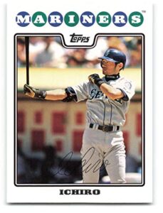 2008 topps #320 ichiro suzuki nm-mt seattle mariners baseball