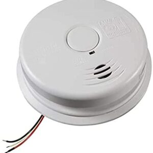 Kidde Hardwired Smoke Detector, 10-Year Battery Backup, Interconnect, Test-Silence Button