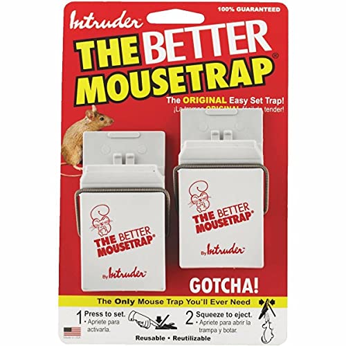 4 Pack Intruder The Better Mouse Trap Fast and Easy to use Never Touch Design