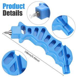 1/4 inch Blank Distribution Tubing Installation tool，Irrigation Fittings Installation tool， for Easier 1/4" Inch Fitting & Emitter Insertion