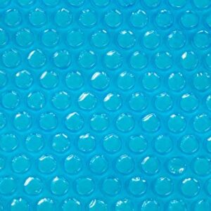 Harris C.R.S. Heat Retention Solar Covers for In-Ground Swimming Pools | Retain Sun/Solar Heat by Lowering Your Evaporation Rate Up to 75% | (14' x 28', Heavy Series Blue)