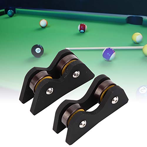 Pomya Pool Billiard Cue Roller 2Pcs Lightweight Pool Billiard Cue Snooker Club Roller Straightness Detector Checker Inspect Tool Straightness Checker