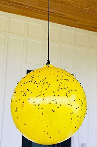 Gnat Ball Deluxe Complete Kit - Gnats, House Fly, No-See-Um, Aphids whiteflies, and Love Bug Trap