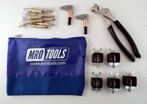 mro tools 3/16 cleco fastener temporary rivet, welder's clamp auto body repair kit (k6s10-3/16)