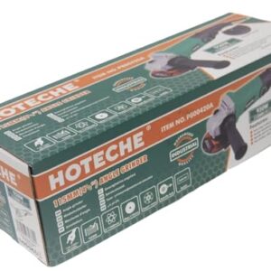 Hoteche 4-1/2" Electric Variable Speed Angle Grinder Trigger Grip Long Handle 950w