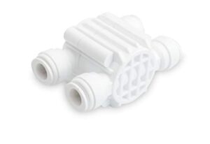 weco auto shut off valve for reverse osmosis water purification systems (⅜ inch ports)