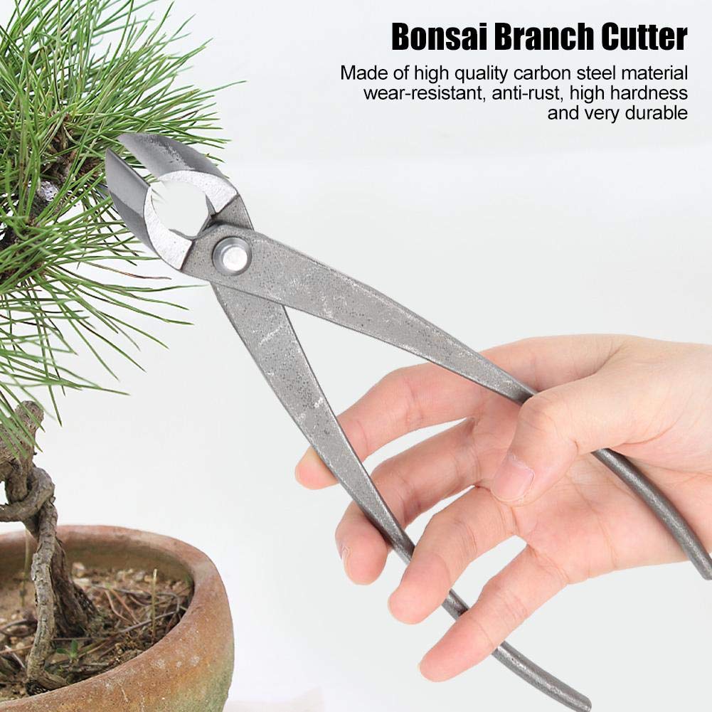 ANGGREK Branch Cutter Carbon Steel 8inch Concave Cutter Bonsai Tools Garden Shear
