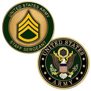 u.s. army staff sergeant challenge coin