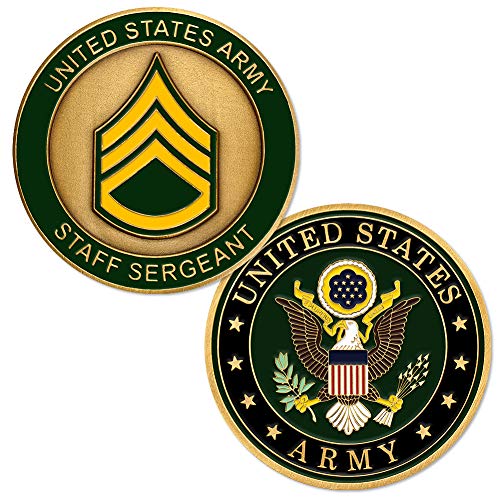 U.S. Army Staff Sergeant Challenge Coin