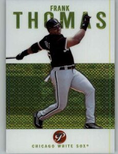 2003 topps pristine #16 frank thomas chicago white sox baseball mlb