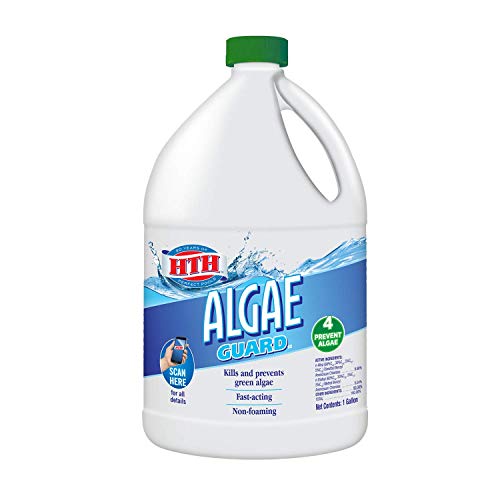 HTH 67034 Algae Guard Swimming Pool Algaecide Cleanser, 1 gal