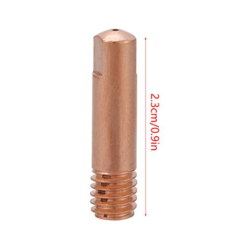 20-pk Contact Tip 0.030 Miller MIG Welding Consumables Tips for 15AK MIG/MAG/ARC Welding Torch Welding Gun Accessories 20 Pack 0.8/1.0mm (0.8mm / 0.030)