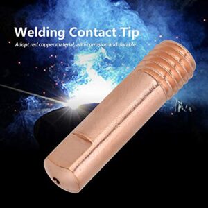 20-pk Contact Tip 0.030 Miller MIG Welding Consumables Tips for 15AK MIG/MAG/ARC Welding Torch Welding Gun Accessories 20 Pack 0.8/1.0mm (0.8mm / 0.030)