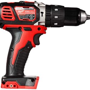 Milwaukee 2607-20 1/2'' 1,800 RPM 18V Lithium Ion Cordless Compact Hammer Drill / Driver with Textured Grip, All Metal Gear Case, and LED Lighting (Bare Tool) (Renewed)