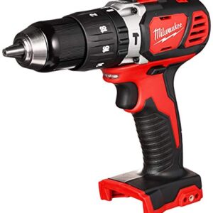 Milwaukee 2607-20 1/2'' 1,800 RPM 18V Lithium Ion Cordless Compact Hammer Drill / Driver with Textured Grip, All Metal Gear Case, and LED Lighting (Bare Tool) (Renewed)