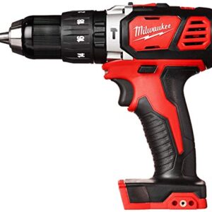 Milwaukee 2607-20 1/2'' 1,800 RPM 18V Lithium Ion Cordless Compact Hammer Drill / Driver with Textured Grip, All Metal Gear Case, and LED Lighting (Bare Tool) (Renewed)