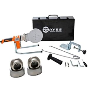 hayes digital socket fusion pipe welder tool kit pro (up to 4 in.)