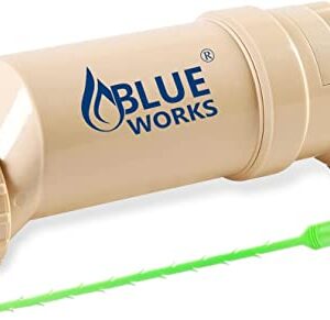 BLUE WORKS Salt Cell - Model Number BLW1T15H, Compatible with Hayward Salt Cell Model Number T-CELL-15, Up to 40,000 Gallon Pool, Cell Plates Provided by American Company, 1 Year USA Warranty