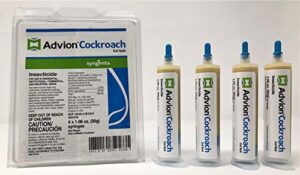 syngenta advion cockroach gel bait - 1 box (4 x 30 gr.syringes)