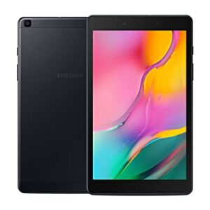 SAMSUNG Electronics Galaxy Tab A 8.0", 32GB, Black (Wi-Fi) Tablet - Quad Core Qualcomm Processor, 1280 x 800 (WXGA), 8MP Rear-Facing and 2MP Front-Facing Camera, Android, DAODYANG 64GB SD Card