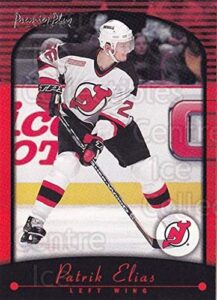 (ci) patrik elias hockey card 2000-01 topps premier plus (base) 61 patrik elias