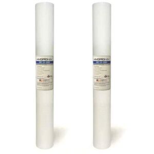 clear choice sediment water filter 5 micron 20 x 2.50" water filter cartridge replacement 20 inch ro system dev910912 p5 p5-20, 155756-43 p5-20 pd-5-20, 2-pk