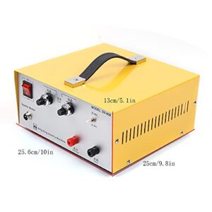 Jewelry Spot Welding Machine, 110V 80A Pulse Sparkle Spot Welder Portable Spot Welding Machine with Foot Pedal for Jewelry Gold Silver Platinum