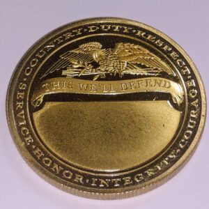 Taking Aim on Terror OEF OIF Veterans Military Challenge Art Coin