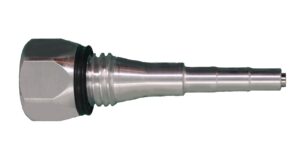 genexhaust for champion model# 100519/100520 (p/n 15010-z080130-ob00) generator - non-anodized easy use magnetic oil dipstick