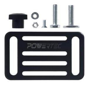 powertec 71416 toggle clamp mounting plate – 1 pack